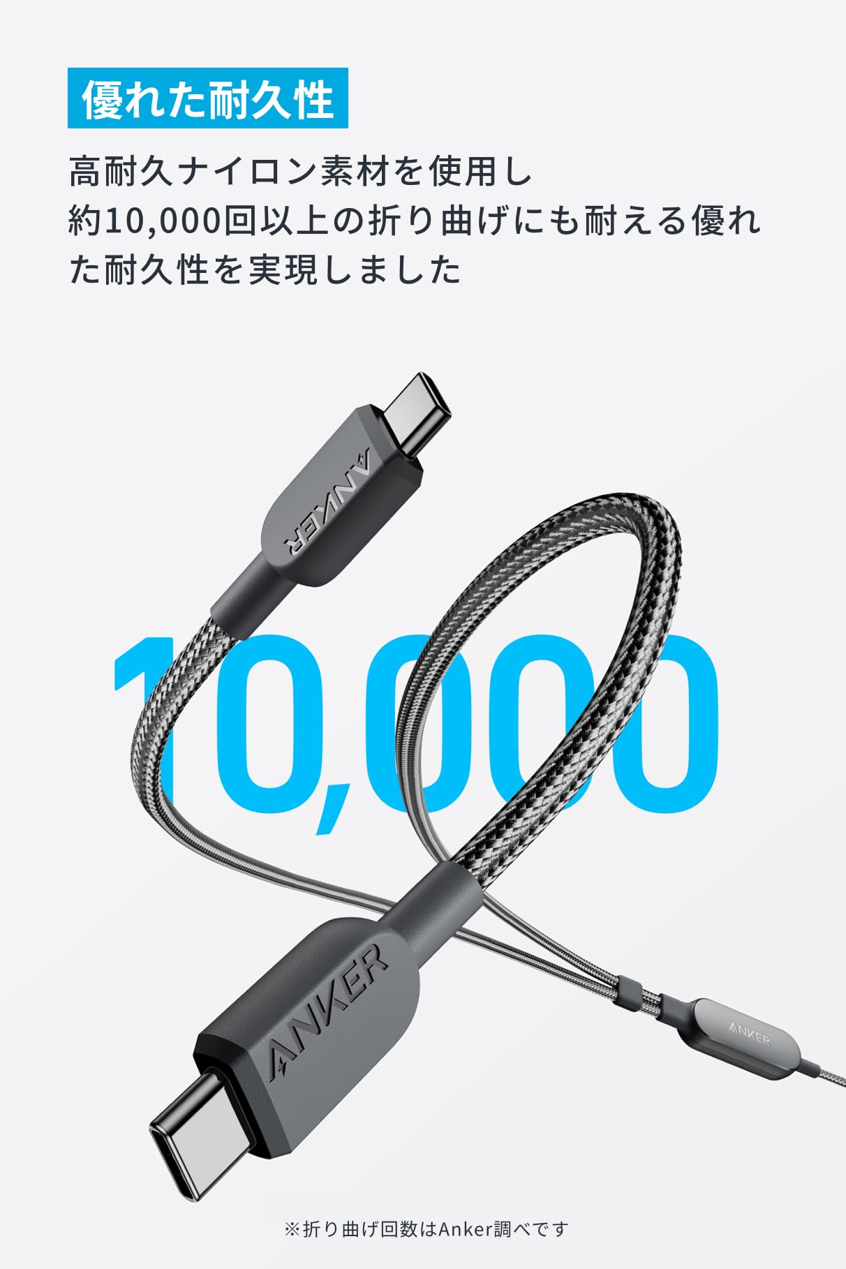 【5点】Apple 87W USB-C充電器 / Ankerケーブル / など〜 Anker 2-in-1 USB-C ケーブル 140W 急速充電 1.2m ホワイト